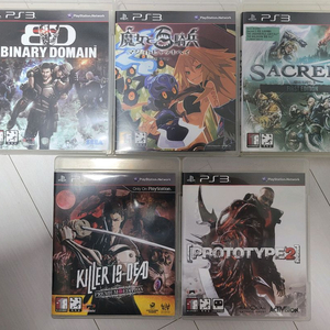 PS3 중고 타이틀 일괄 이미지