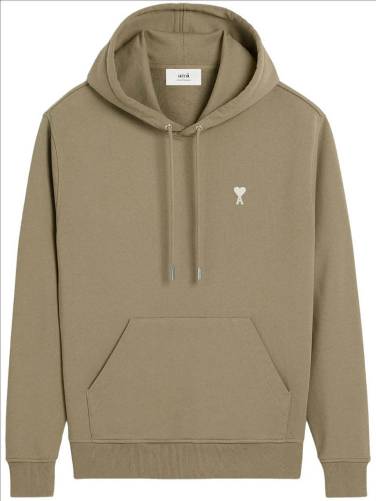 QR정품 아미화이트로고후드티 남녀공용 이미지