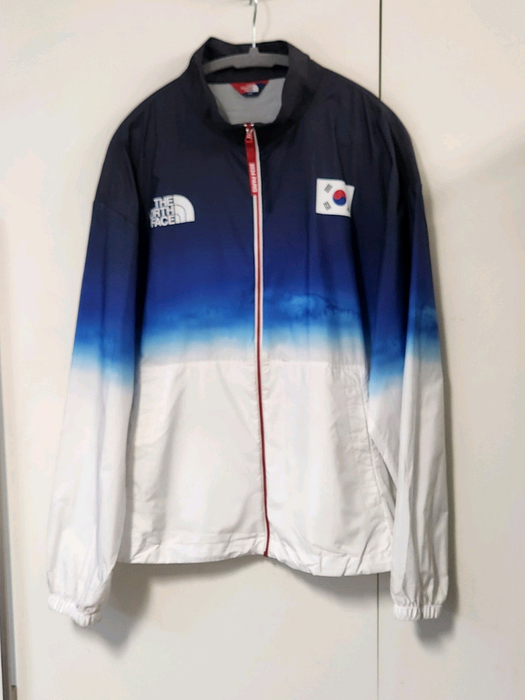 노스페이스 팀코리아 바람막이 M--0