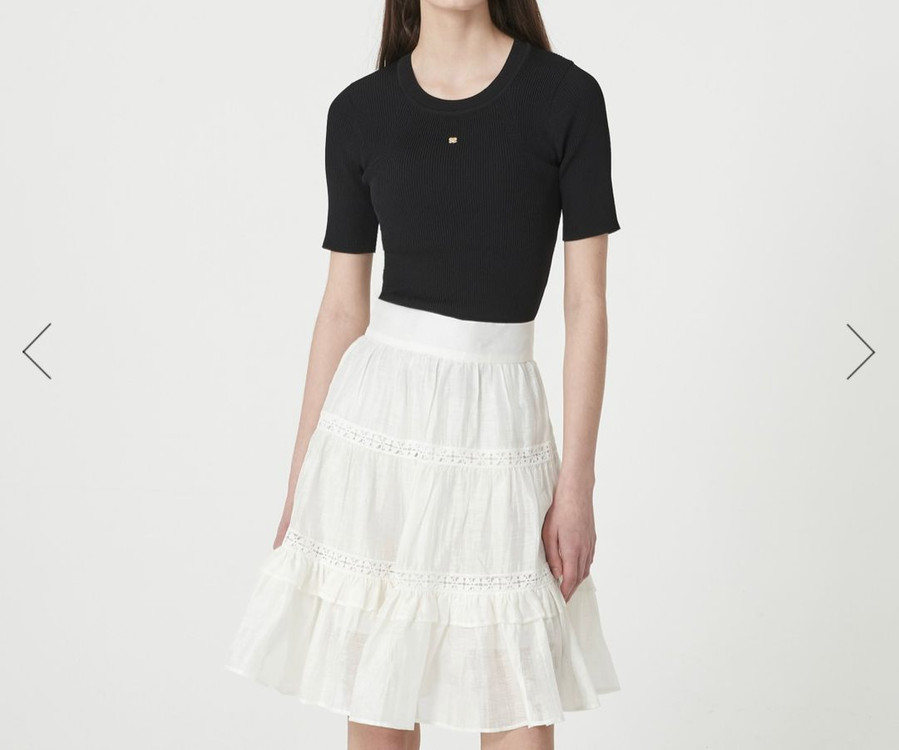 산드로 로고 니트 3종 국내 매장상품 마쥬--4