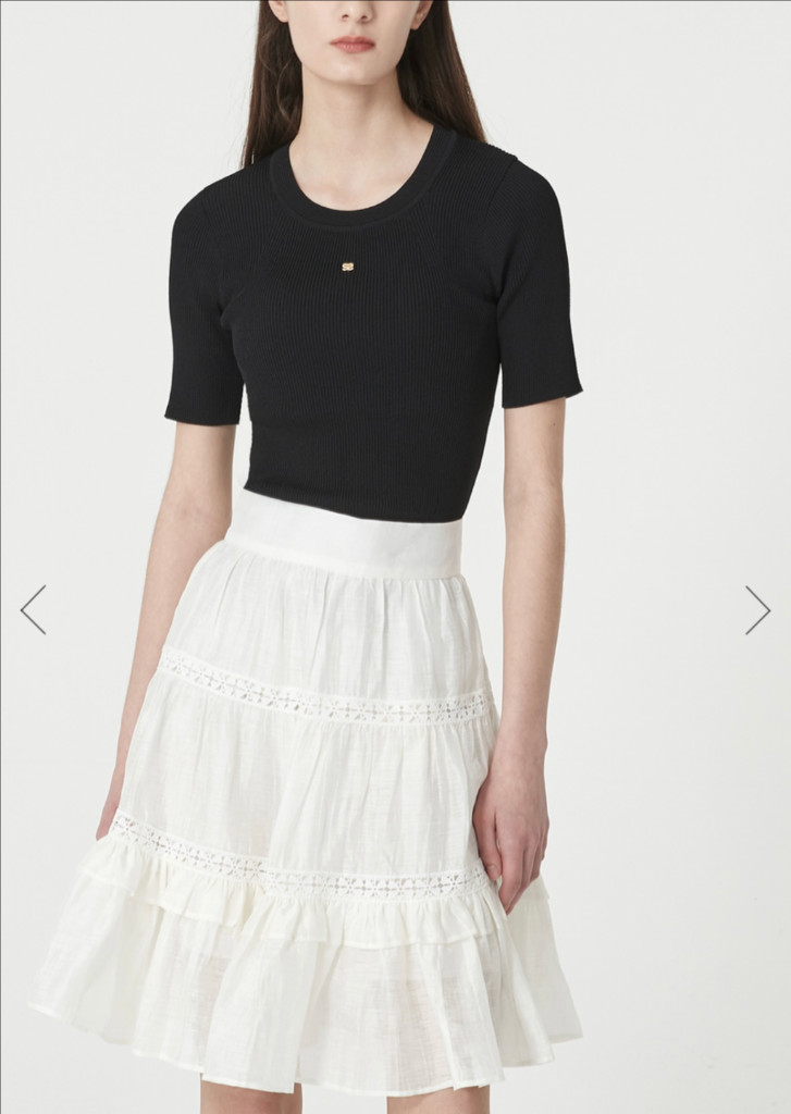 산드로 로고 니트 3종 국내 매장상품 마쥬--6