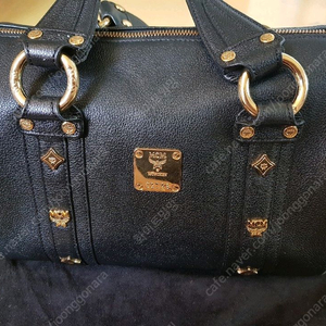 MCM 정품 소가죽 보스턴백 가방 이미지