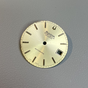 빈티지 부로바 슈퍼세빌 캘린더 다이얼 금장 정품 이미지