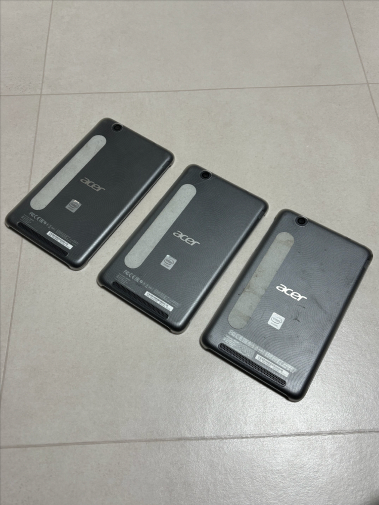 acer 테블릿 3대--1
