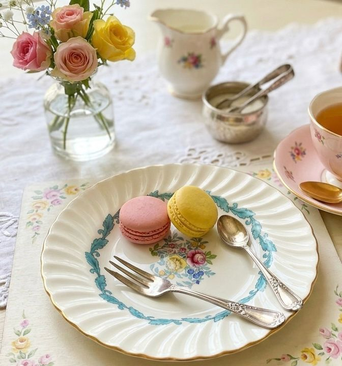 영국 빈티지 민튼 아드모아(Ardmore) 13cm 브레드 접시/개인접시 이미지