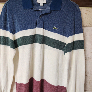 라코스테 남성 스트라이프 폴로셔츠 95