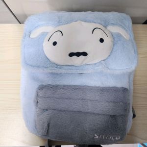 (새제품) 짱구흰둥이 가방(백팩) 이미지