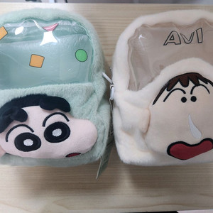 (새제품) 짱구 & 맹구 가방(크로스백) 이미지