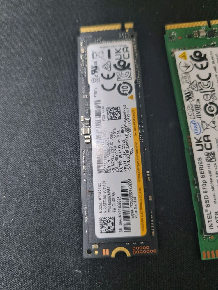 삼성 PM9A1 M.2 NVMe 500gb 1tb 이미지