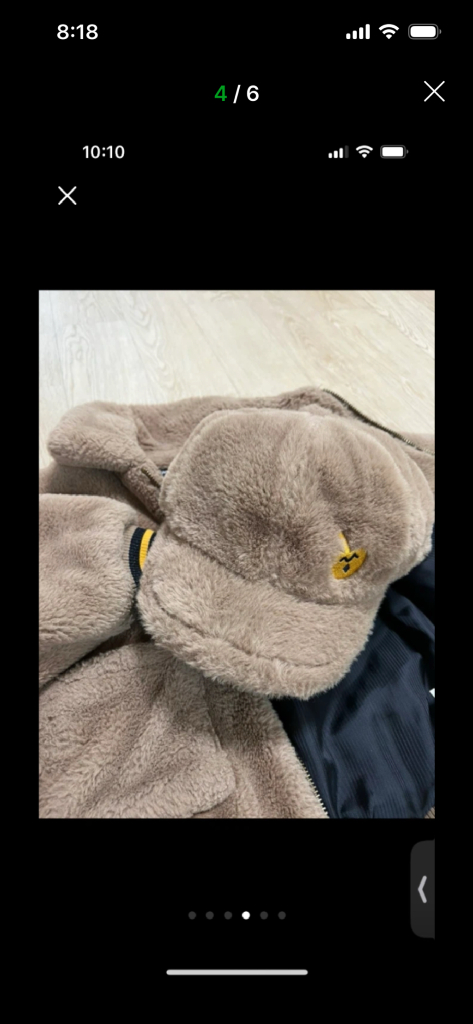 리미떼두두 자켓M(5~6세)+모자M(7~9세) 세트 이미지