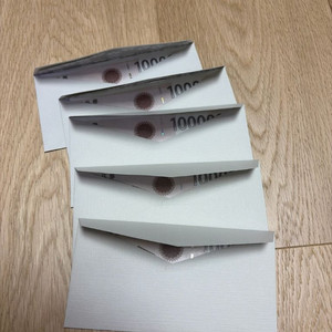 신세계 백화점 상품권 10만원권 지류 이미지