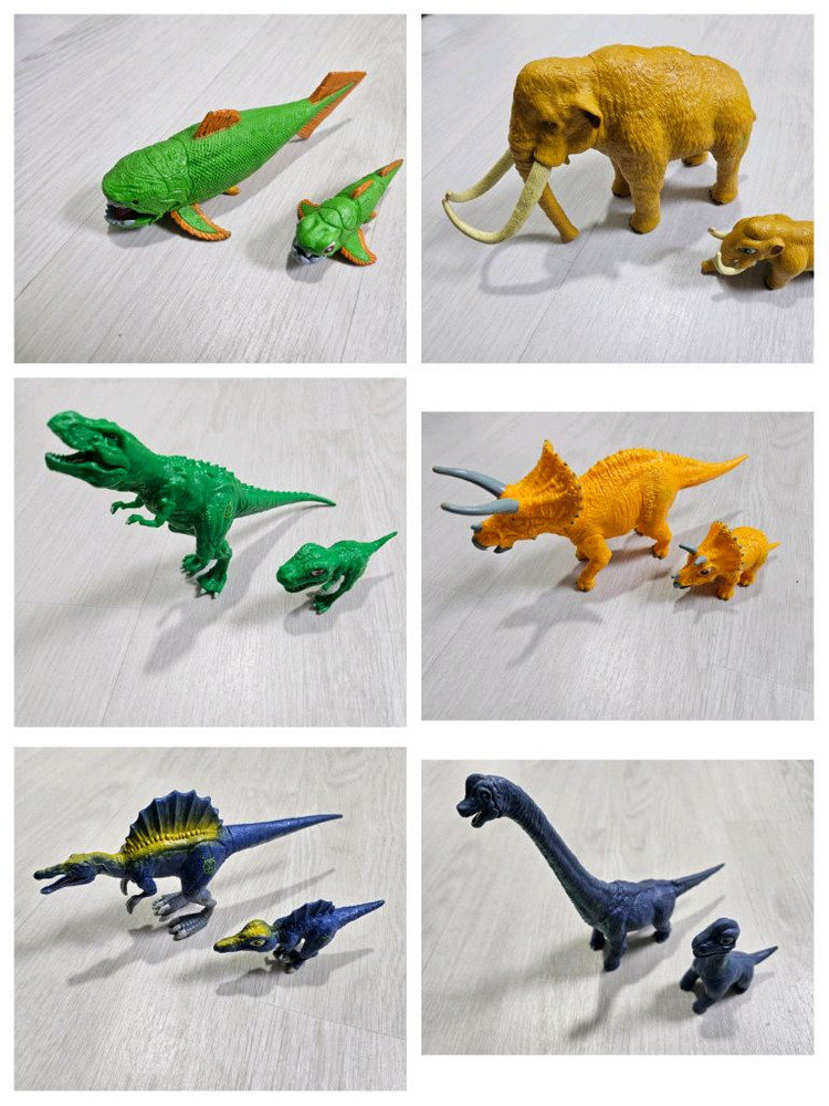 공룡메카드 더블피규어개별판매 이미지