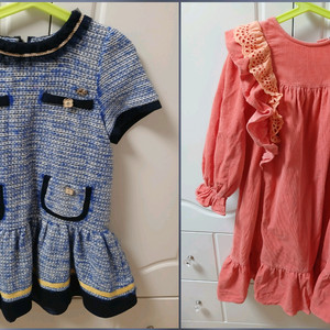 여아 원피스/투피스 세트 6세 7세 프랜치캣 130