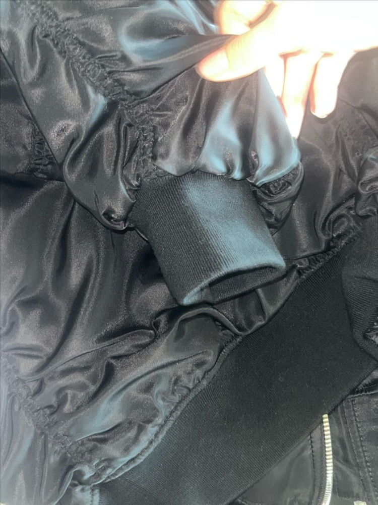 (할인)랑방 비딩 로고 패딩 점퍼--8