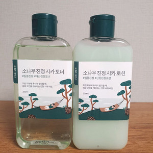 라운드랩 소나무 진정 시카 로션 토너 세트 이미지