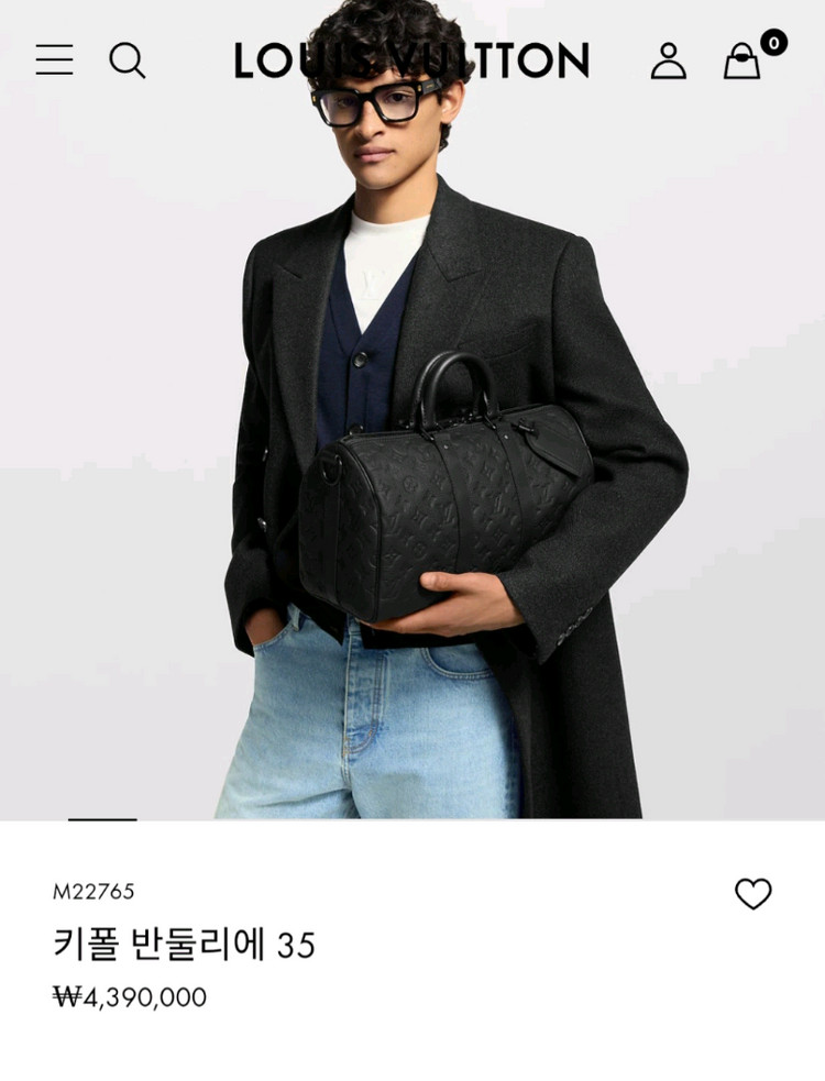 루이비통 토리옹 키폴35 반둘리에 신형 25년 이미지