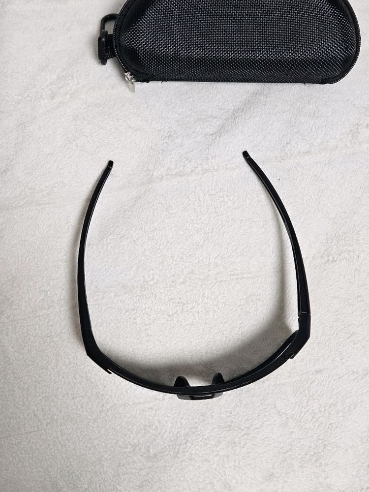 (새것)블랙 사이클고글 스포츠안경 눈안부심 런닝선글라스 가볍고 편한 착용감 이미지