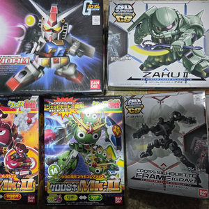 케로로 mk2 sdcs 자쿠2, 프레임 2개 팝니다 이미지