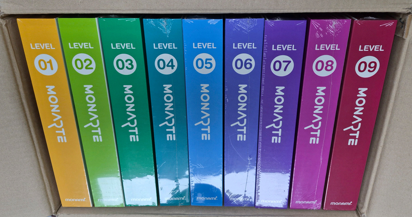 모나르떼 1~9레벨 미개봉 택포--1