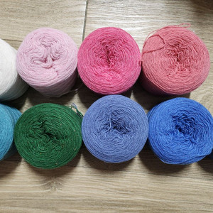 뜨개실 등 일괄