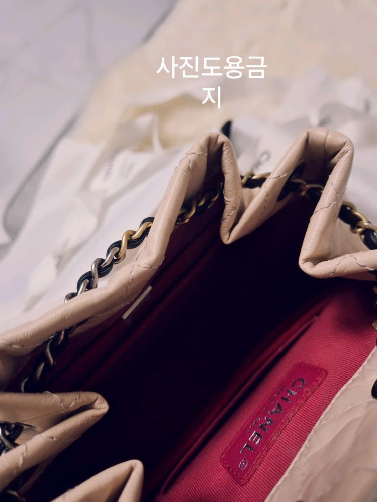 (정품)샤넬 가브리엘백팩 스몰 베이지 /내장칩(주말동안 가격내림) 이미지