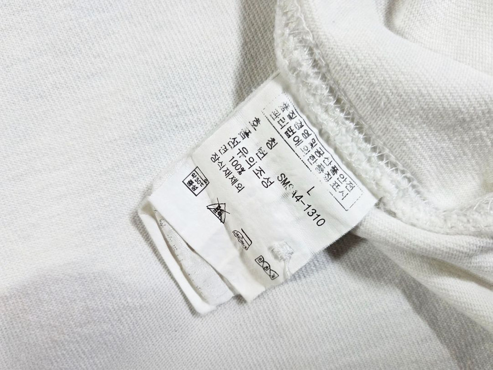 폴로 랄프로렌 빅포니 아이보리 화이트 긴팔 럭비티 이미지