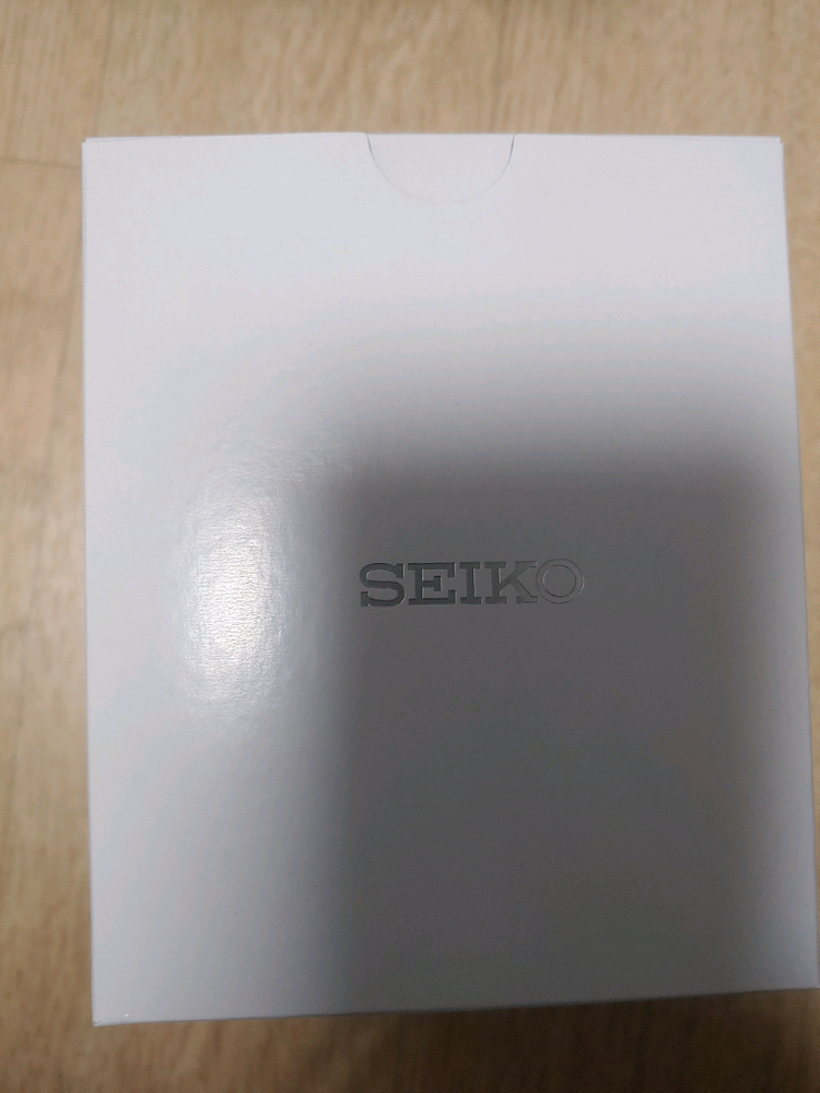 세이코 스피릿 SCXP031 35mm 블랙 실버 남성 시계 가죽 패션 카시오 이미지