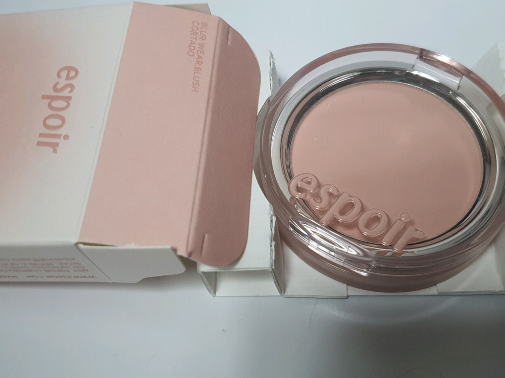 에스쁘아 블러 웨어 블러쉬 코르타도 미사용 블러셔--1