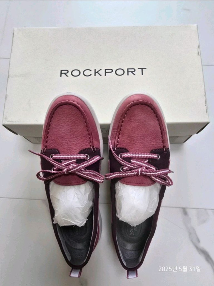 락포트 여성 보트슈즈 단화 로퍼 신발 US 6 이미지