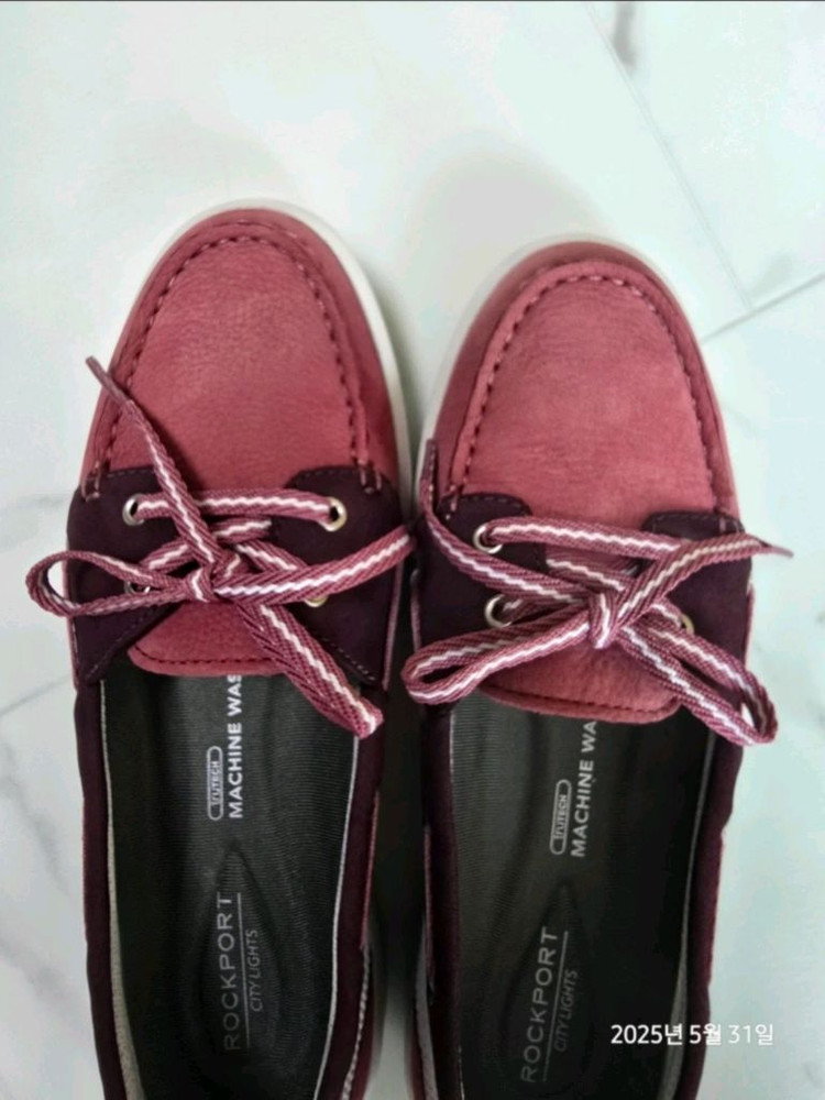 락포트 여성 보트슈즈 단화 로퍼 신발 US 6 이미지