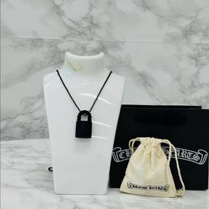 [새상품급]크롬하츠 실리크롬 패드락 플로니 목걸이 이미지