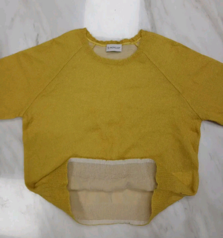 몽클레어 여성용 방풍 니트 (호칭 88) S 사이즈--4