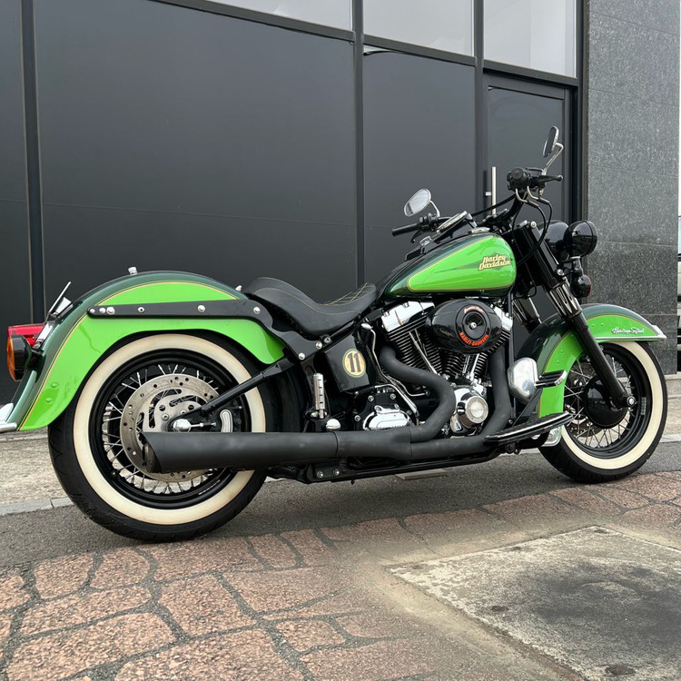 할리데이비슨 헤리티지 소프테일 클래식 [1만km/풀옵션/한정색상]대차가능 로드킹팻보이다이나팻밥소프테일슬림--2