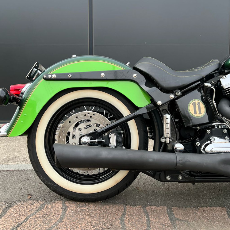 할리데이비슨 헤리티지 소프테일 클래식 [1만km/풀옵션/한정색상]대차가능 로드킹팻보이다이나팻밥소프테일슬림--7