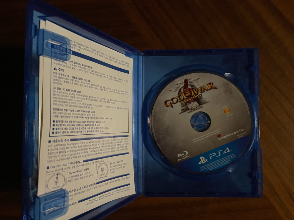PS4 갓오브워 리마스터 (택포)--1