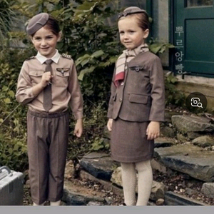 뿌르앙빵 키즈 아시아나 승무원 유니폼 구해요 이미지