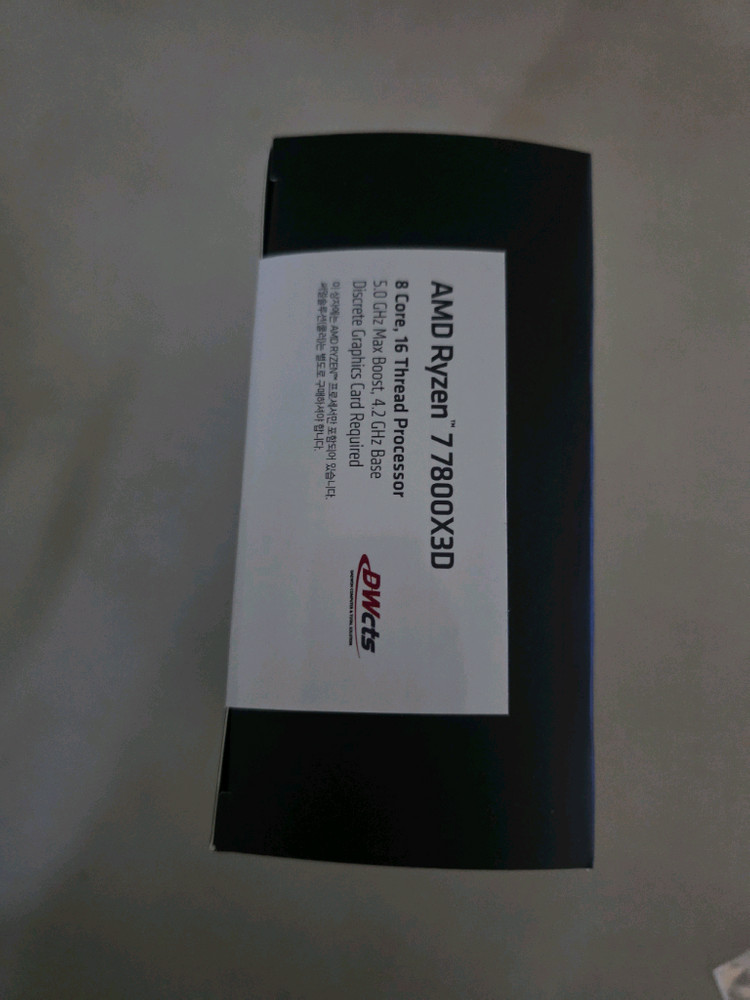 (미개봉) 정발 as3년 7800x3d 이미지