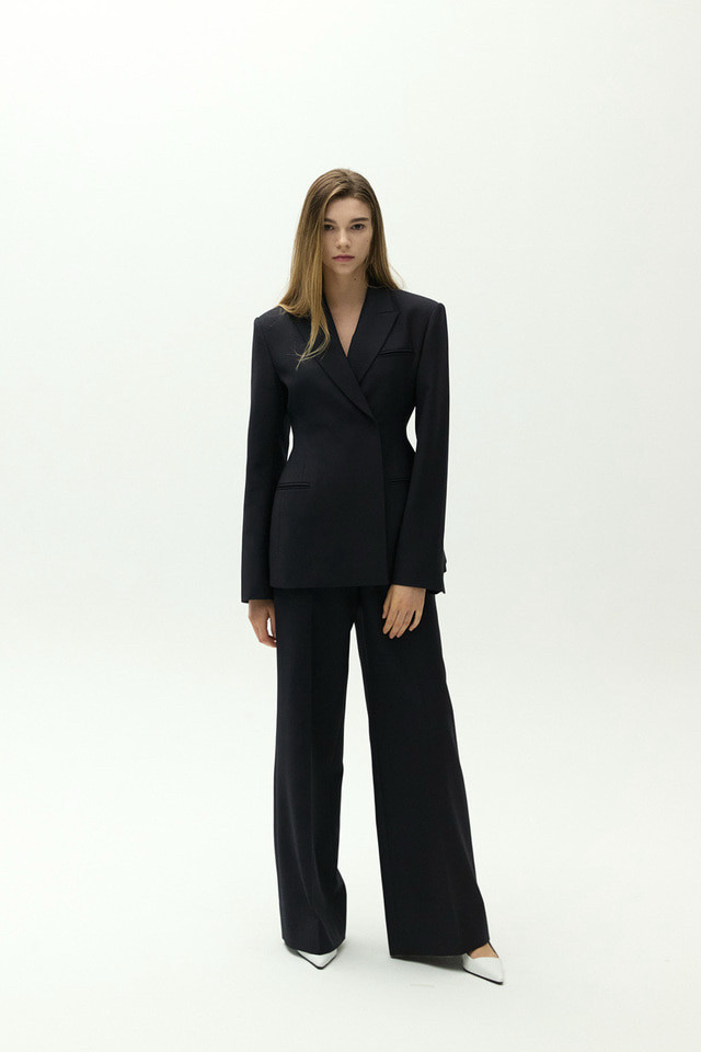 BRONN 브론 아워글래스 수트 셋업--0