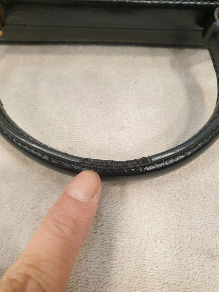 쿠론 블랙 토트백 가방--5