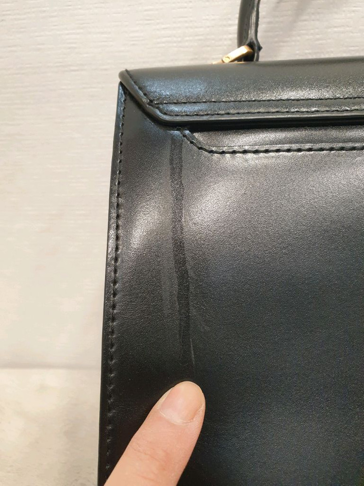 쿠론 블랙 토트백 가방--6