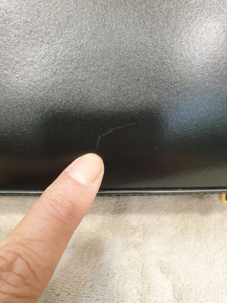 쿠론 블랙 토트백 가방--7