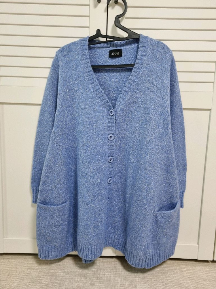 루즈핏 롱가디건. 프리사이즈-상태 아주 좋음--0