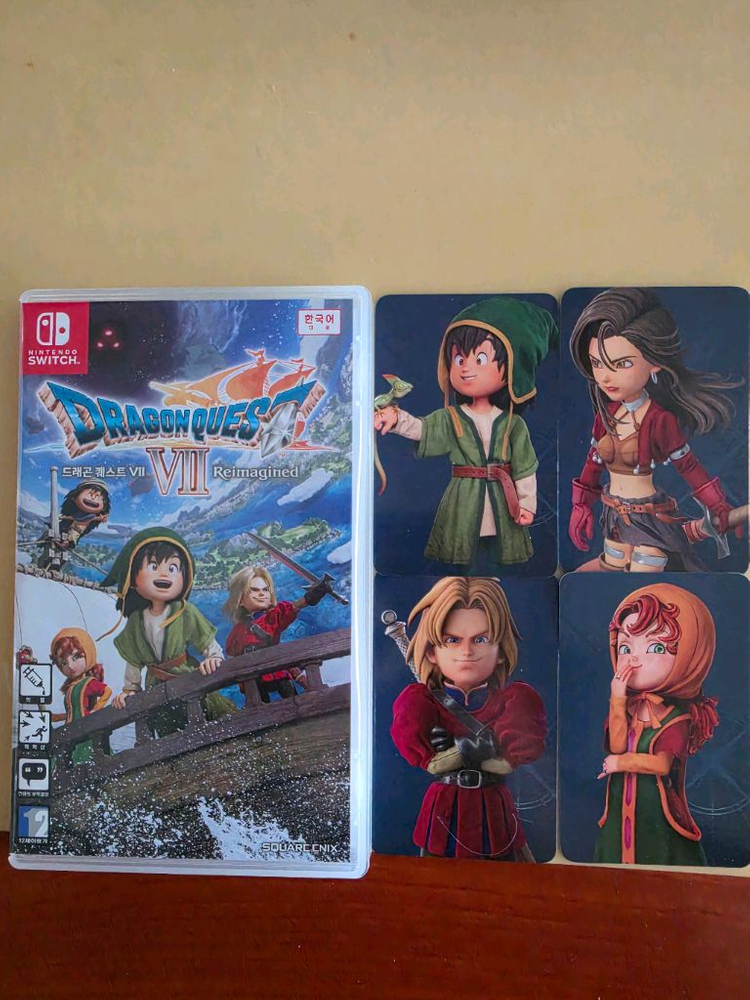 닌텐도 스위치 드래곤퀘스트7 리이매진드 팝니다. 이미지