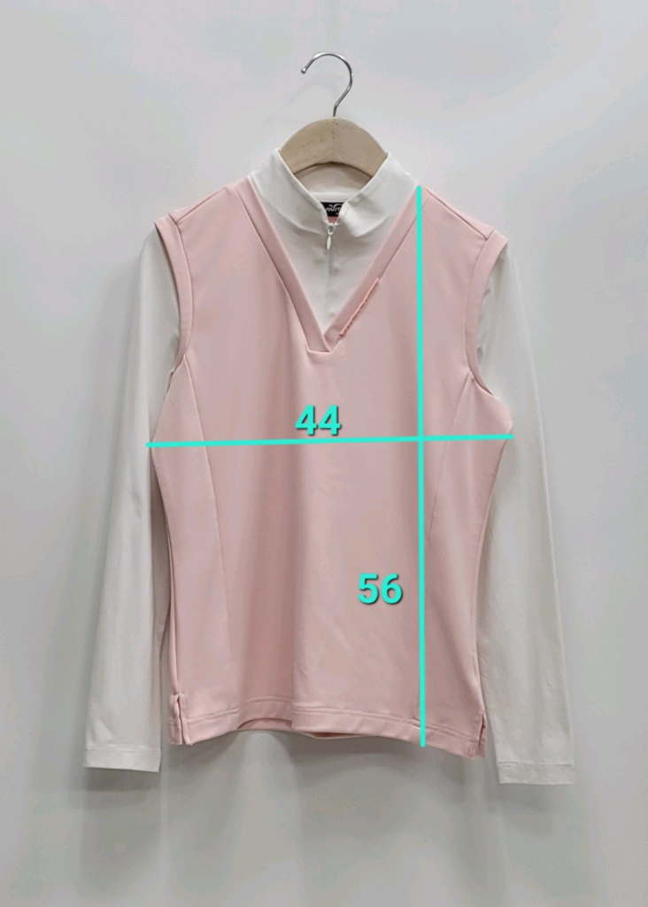 FANTOM 21SS 팬텀 V라인 하프집업 긴팔 티셔츠 / 여 90 핑크 이미지