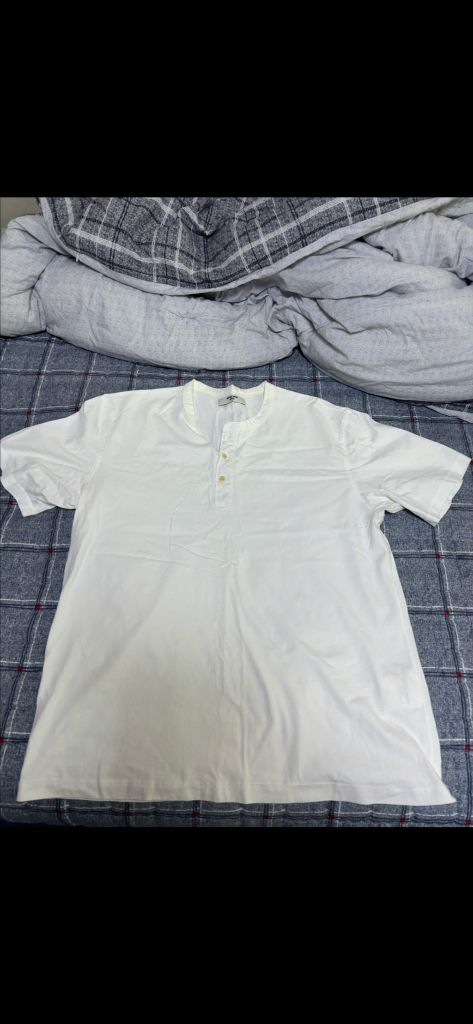 유니온블루 헨리넥 반팔 xl 이미지