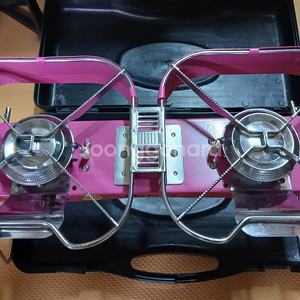 산야로 캠핑용 가스 2구 버너