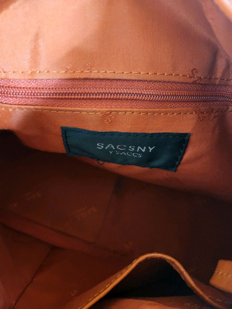 빈티지 소가죽 숄더백 브라운 여성 가방--5