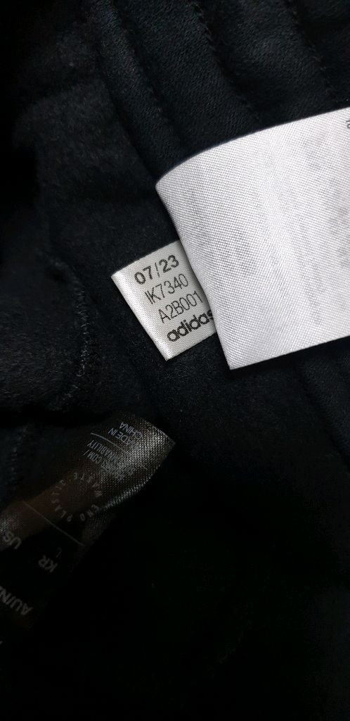 남.33-35) 아디다스 남성 기모 바지, 기모 트레이닝 팬츠 / 면 츄리닝 웨이트 러닝 이미지