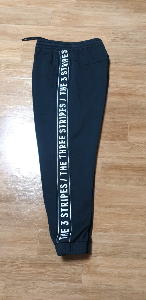 남.33-35) 아디다스 남성 기모 바지, 기모 트레이닝 팬츠 / 면 츄리닝 웨이트 러닝 이미지