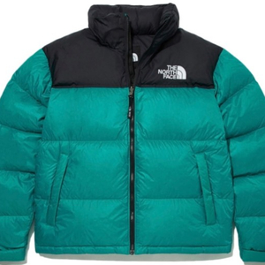 노스페이스 1996 눕시 패딩 에메랄드 그린 이미지